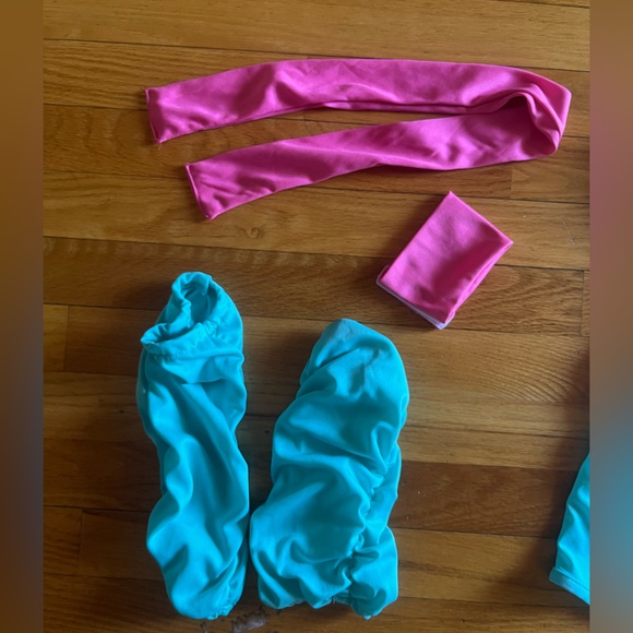 fun shack 80s Workout Fitness Exercise Costumes For Men - Picture 5 of 7